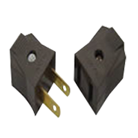 Clavija hembra y macho baquelita (juego)
