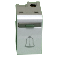 Botón timbre blanco L-118 León