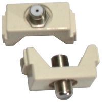 Toma coaxial t/evo marfil