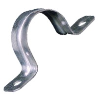 Abrazadera galvanizada 1 1/2″ omega