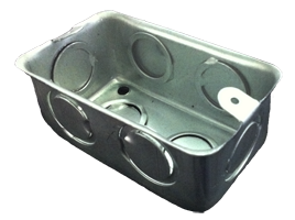 Chalupa dual 1/2-3/4 galvanizada