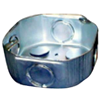 Caja redonda 1/2″ galvanizada