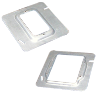 Sobretapa cuadrada 1″ galvanizada