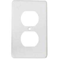 Placa duplex blanca