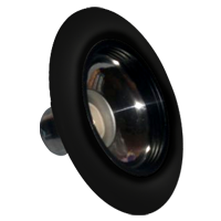 Cono campana JR-60 12cm negra
