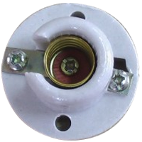 Socket 7 1/2 porcelana