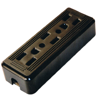 Contacto triple negro supplier