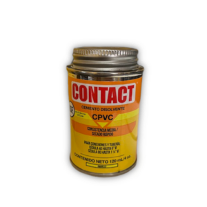 Pegamento CPVC bote (120ml) naranja Contact