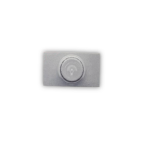 Dimmer 300w 1modulo plata Línea PRO