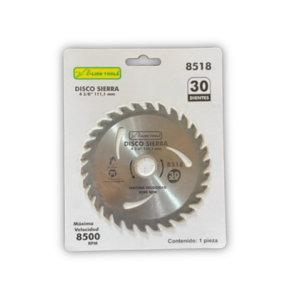 Disco sierra 4 3/8″ 30 dientes Lion Tools