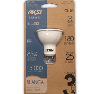 Reflector Led 3w 127v GU10 Aksi