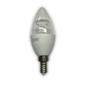Foco led vela 4w luz blanca E12 AKSI