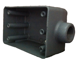 Electro registro rectangular FS de 1/2''