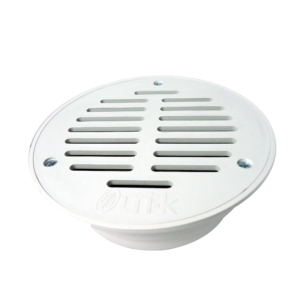 Coladera universal rejilla blanca plastico