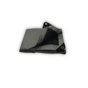 Lona uso rudo gris 3m x 3m (180 g/m2) AKSI