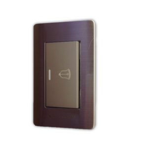Placa armada 1 timbre A5 Gris