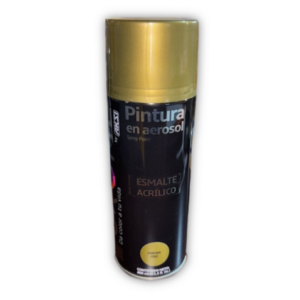 Pintura en aerosol oro CROME