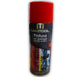 Pintura en aerosol rojo intenso Maxtool