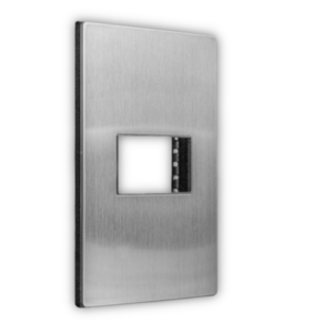 Placa de acero inoxidable 1/u Línea PRO