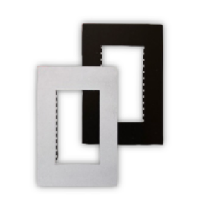 Placa Blanca 3/u Línea PRO