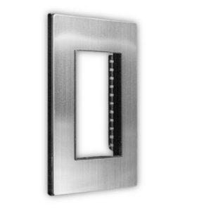 Placa de acero inoxidable 3/u Línea PRO