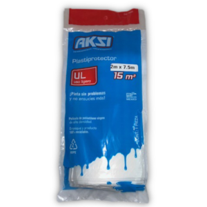 Plástico protector 15m² uso ligero AKSI
