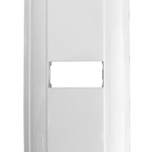 Placa 1/u blanca T/M