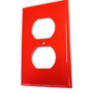 Placa duplex naranja