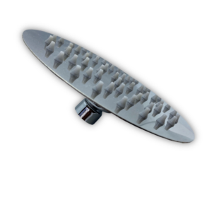 Regadera acero inox redonda grande P-R8