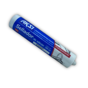 Silicón BLANCO cartucho (280ml) AKSI